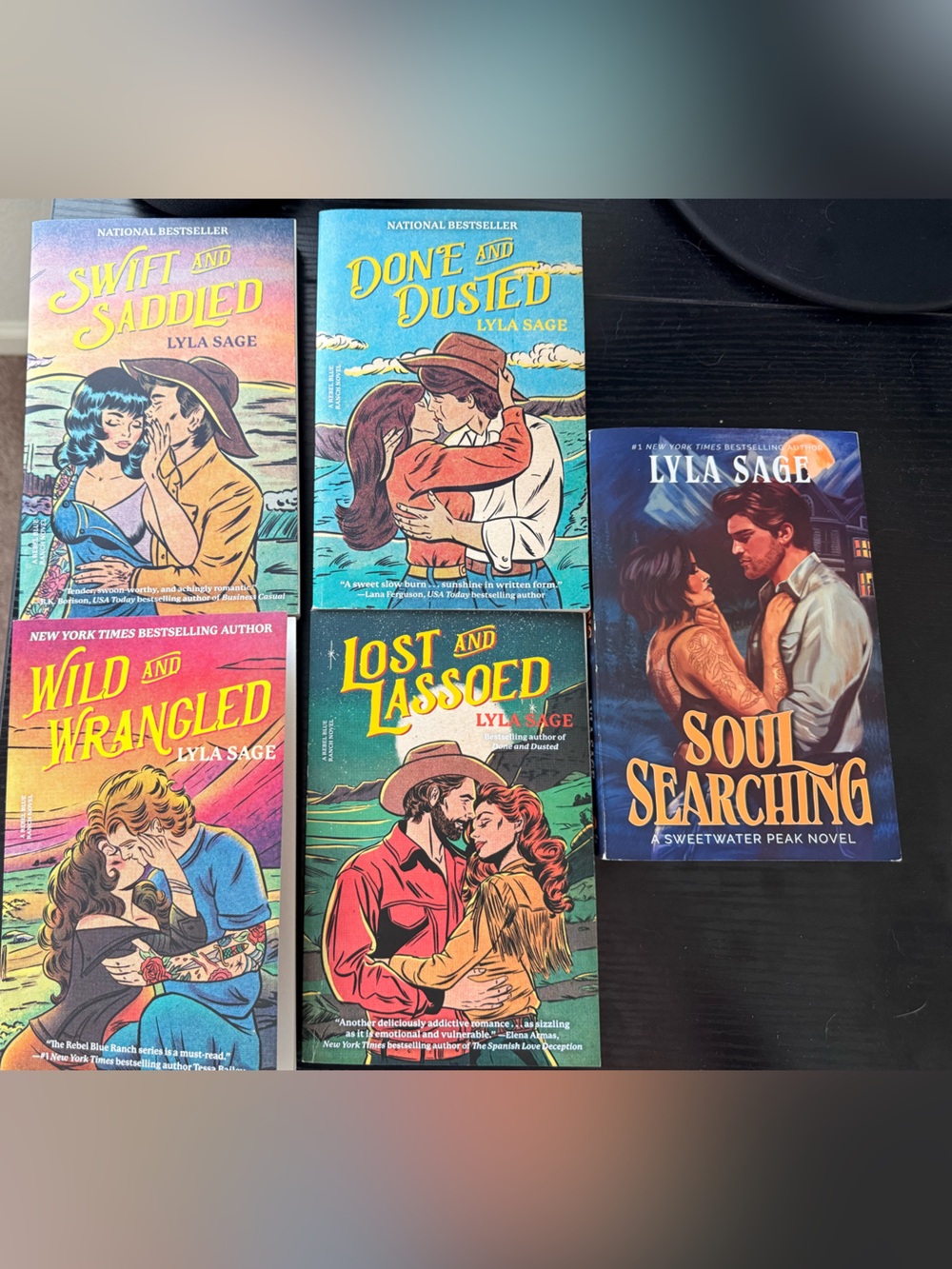 Lyla Sage Romance Paperback bundle